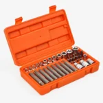 Juego Tubos Bocallaves Punta Torx Hembra Macho Hamilton Jt35 Naranja - Imagen 2
