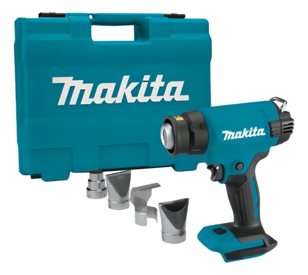 Makita Pistola Calor Sin Batería Maletín Y Accesor Dhg181zk Verde Oscuro