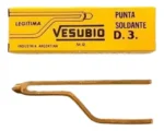 Punta Soldante Mod. D3 Horizontal Para Soldador Vesubio