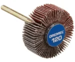 Disco Lija Flap Aletas Dremel 503 Grano 120 3/8 PuLG - Imagen 2