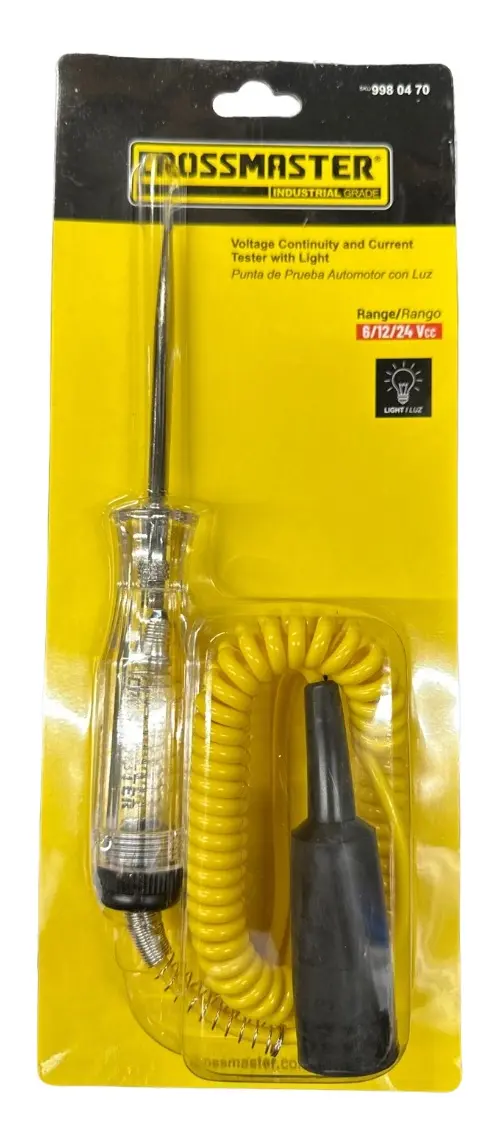 Punta De Prueba Automotor C/luz 6/12/24v Crossmaster 9980470