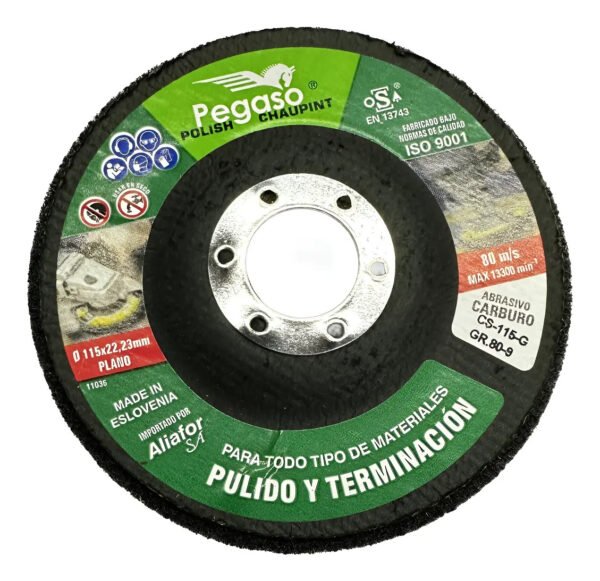 Chaupint Disco De Pulir Gra. Gureso 115mm Pegaso Aliafor