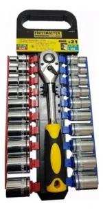 Set Juego Tubos Bocallaves 1/2 Crossmaster 21 Piezas 9946870 - Imagen 2