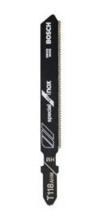Hoja Sierra Caladora X 3 P/ Acero Inoxidable Bosch T118ahm - Imagen 3