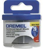 Discos De Corte Dremel 426b 1,2 Mm - Pack X 20 Uni Minitorno Negro