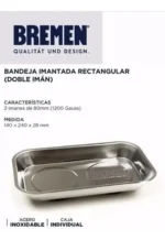Bandeja Rectangular Imantada Bremen 6784 Taller Mecánico Varios - Imagen 4