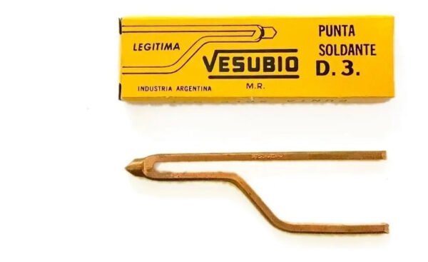 Punta Soldante Mod. D3 Vertical Para Soldador Vesubio