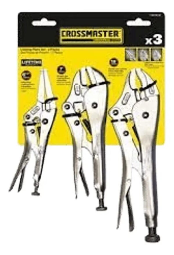 Pinzas De Presion Perro Fuerza Juego Kit X3 Crossmaster