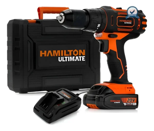 Taladro Atornillador Inalambrico 20v 13mm Hamilton Ult110 Naranja/negro 50 Hz