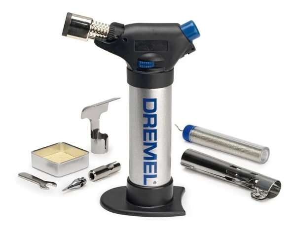 Soplete Soldador Dremel Versaflame 4 Boquillas Gas Butano