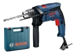 Taladro Percutor Bosch 650w Gsb 13 Re Maletin Uso Profesiona Azul 50 Mhz