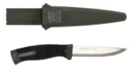 Cuchillo Bahco Sb2446 Laplander Inoxidable 10 Cm Con Funda Verde Oscuro - Imagen 2