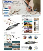 Mini Torno Dremel Stylo 11 Acc. 22000rpm 110w 50 110 W - Imagen 2
