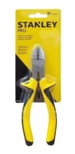 Alicate Pro Corte Diagonal 6'' 150mm - Stanley 84-054 Amarillo - Imagen 2