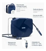 Rollo Porta Mangueras Automatico Riego (20m) Bremen 8700 Azul Oscuro - Imagen 7