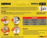 Masilla Erpox Acero Soldadura En 10 Minutos 100gr Suprabond Gris - Imagen 2