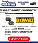 Bateria Dewalt 20v Ion Litio Dcb200-b3 3ah Premium - Imagen 2