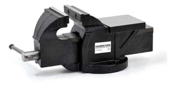 Morsa De Banco Fija Con Yunque 6 Reforzada Hamilton Mh6