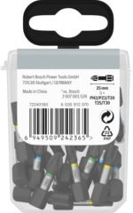 Kit Juego De Puntas De Impacto X 25mm 25 Pz Bosch 2608521u63 - Imagen 3