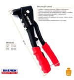 Remachadora Bremen 4 Boquillas Uso Profesional Cod. 3973 4 - Imagen 7