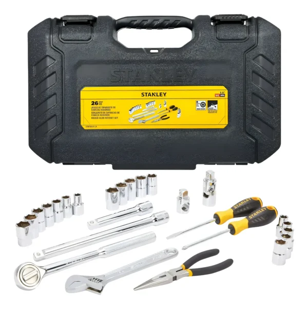 Juego Tubos 26pcs 10 A 19mm-71/6 A 3/4 Stanley 1/2 Stmt45514