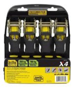 Cinta Cincha Amarre Con Crique Crossmaster X 4 Und 700kg. Amarillo - Imagen 5