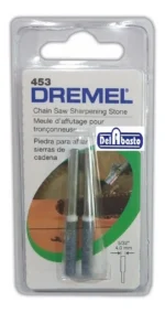 Piedra Para Afilar Sierras De Cadena X 2 Unid Dremel 453 Gris - Imagen 2