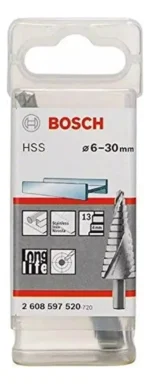 Mecha Broca Escalonada 13 Escalones Bosch 6a 30mm 2608597520 - Imagen 3