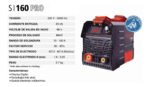 Soldadora Inverter Displey Digital 150 Amp Igbt Anti Stick Negro - Imagen 2