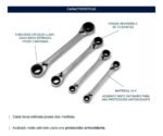 Set Llaves Combinadas Crique Bremen 4 En 1 - 8 A 24 Mm 7809 - Imagen 6