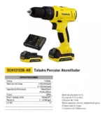 Taladro Atornillador Inalambrico Percutor Stanley 12v Litio Amarillo 50 - Imagen 2