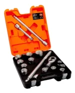Juego De Tubos Bahco Slx17 3/4'' 17 Pzas Bocallaves Milimet.