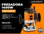 Fresadora Router 1400w Lusqtoff Boquillas + Guía Paralela - Imagen 2