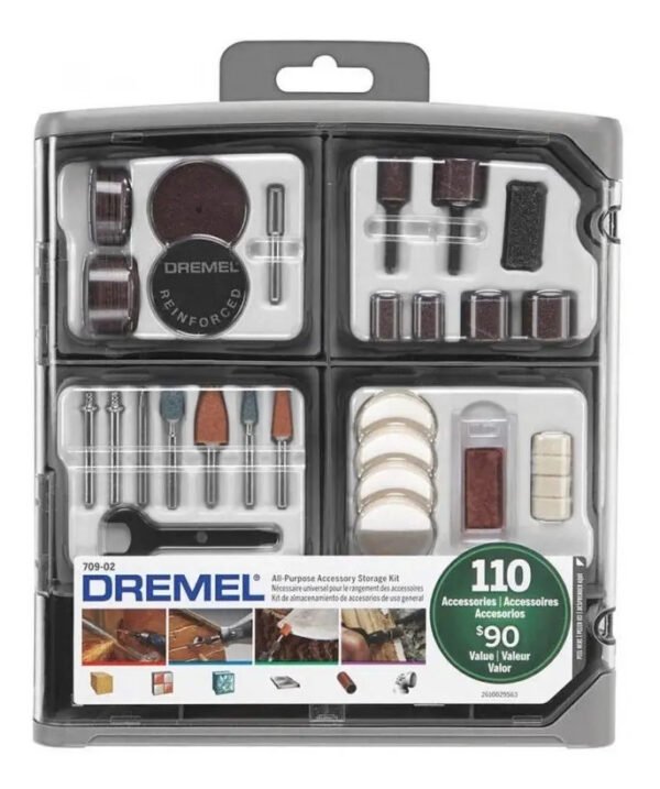 Kit Dremel Minitorno 110 Piezas 709-rw2 Multiuso 26150709ad
