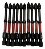 Set Kit 10 Puntas Atornillador Impacto Ph2 X 75mm Venturo
