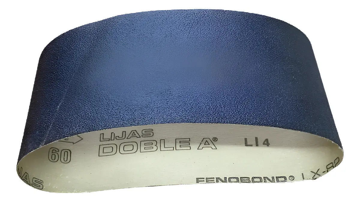 Lija De Banda Para Madera Marca Doble A 75x457 Grano 60 60 Lija De Banda Para Madera Marca Doble A 75x457 Grano 60 60 - Imagen 1