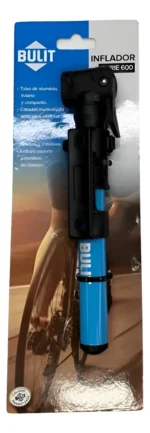 Inflador De Mano Bulit Serie 600 Liviano Compacto Infs6 225a - Celeste