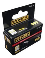 Grapas 10mm X 10,6mm X 1,2mm 500u Grampa Crossmaster 9932335 Plateado - Imagen 6