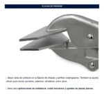 Pinza Fuerza Chapista Boca Ancha Bremen 10 PuLG 7806 - Imagen 3