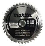 Disco Hoja De Sierra Circular Makita 185mm 7 1/4 40d B-19130 Plateado