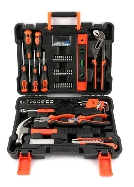 Juego De Herramientas Black Decker 153 Pieza Maletin Bmt153c Negro