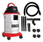 Aspiradora Industrial 15lts Polvo Liquido 1000w Adv3 As1250 - Plateado