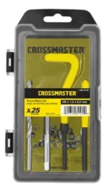 Juego Insertos Rosca 25 Pcs M6x1,0x8,0mm Crossmaster 9980560