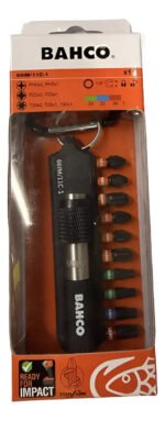 Juego Puntas 11 Pzs 1/4'' Impacto Llavero Phillips Bahco - Imagen 2