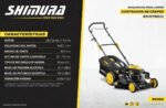 Cortadora Cesped C/ Bolsa Shimura 4,5hp Nafta A Explosion 4t Negro Nafta - Imagen 2