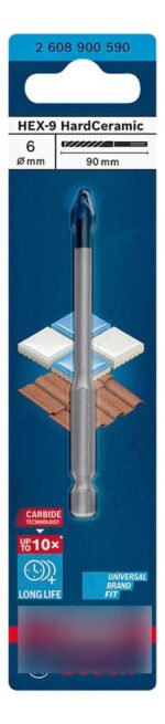 Mecha Porcelanato 6 X 90mm Expert Hex-9 Bosch Ceramica - Imagen 2