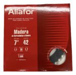 Disco Sierra Circular A Bateria Madera 42 D 180mm Aliafor Negro - Imagen 3