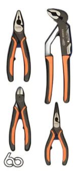 Set Kit Alicate Pinza Pico Loro Multifix Bahco Betms48161 - Imagen 2