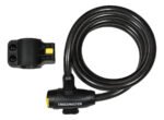 Candado Con Cable De Acero 12 Mm 1.5 Mt Crossmaster 9933435 Negro