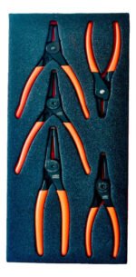 Set De 5 Pinzas Seeguer Anillos Bahco 28-29/s5 - Imagen 2